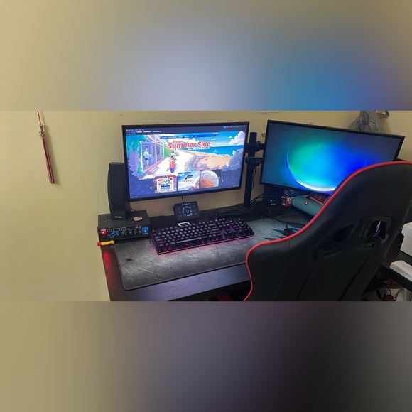 PC + Setup(if you need desk or chair too lmk) - Picture 2 of 9